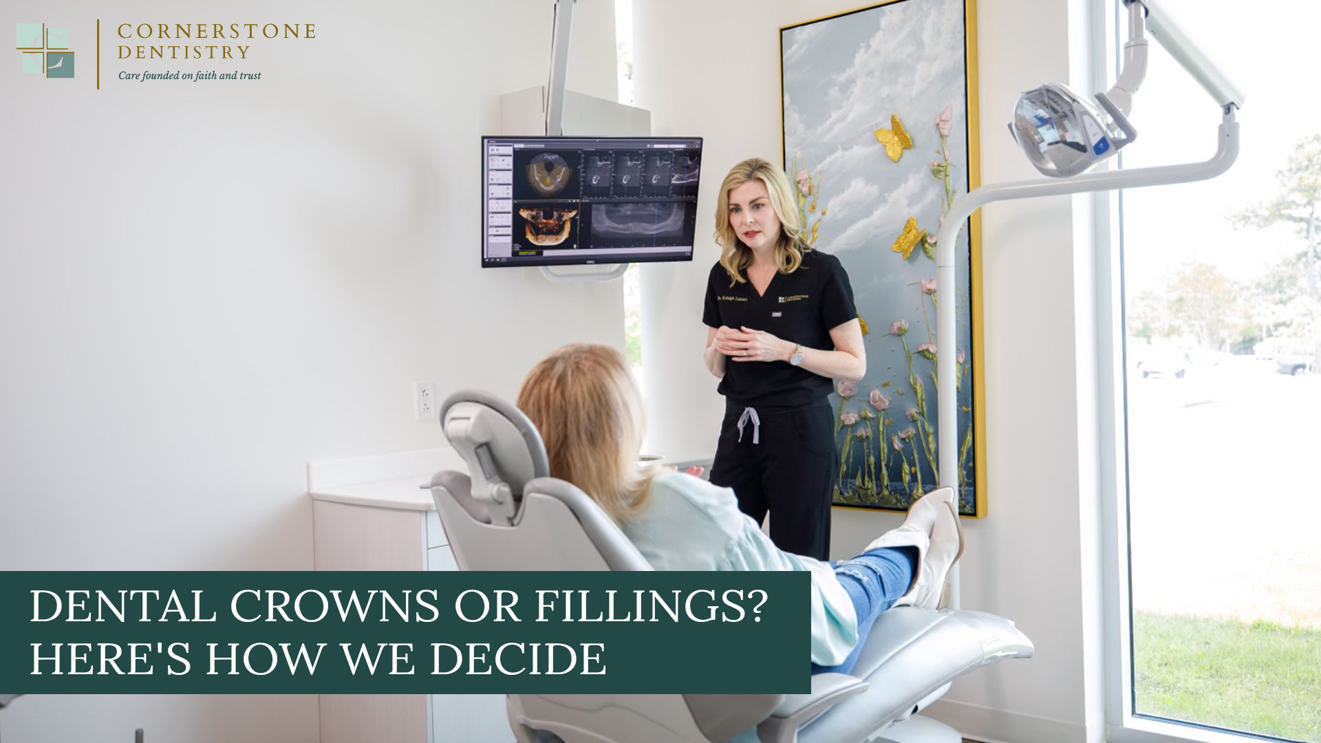 Crowns and fillings do different jobs. Here’s how we decide between them and what affects comfort, strength, and long-term success at Cornerstone Dentistry in Covington, LA