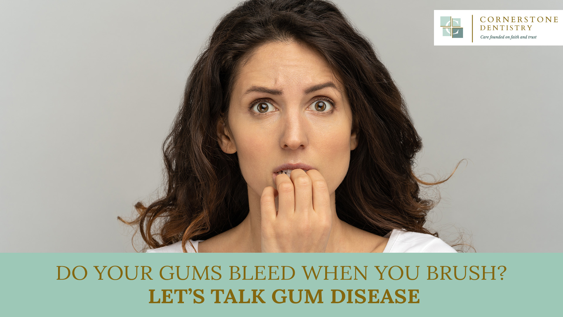 Bleeding gums are common, but they’re not something to ignore. Learn what it means, what causes it, and how Cornerstone Dentistry helps gums heal.